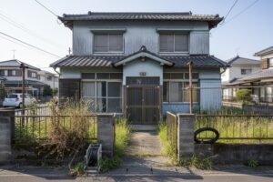 空き家の外観を示すイメージ