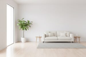 光触媒コーティング後の清潔な室内のイメージ