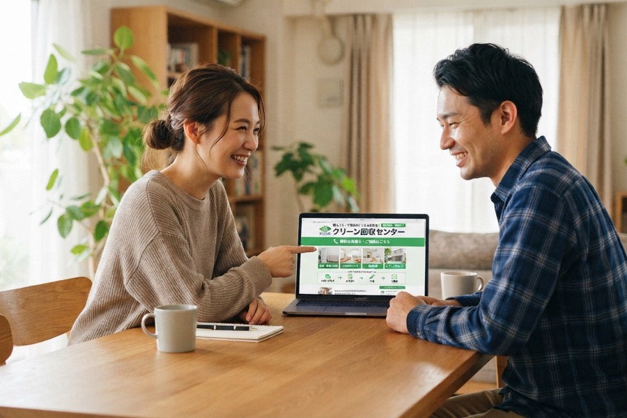 信頼できる特殊清掃業者を選ぶイメージ