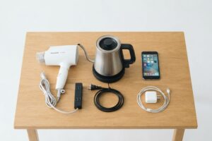 小型家電を処分するイメージ