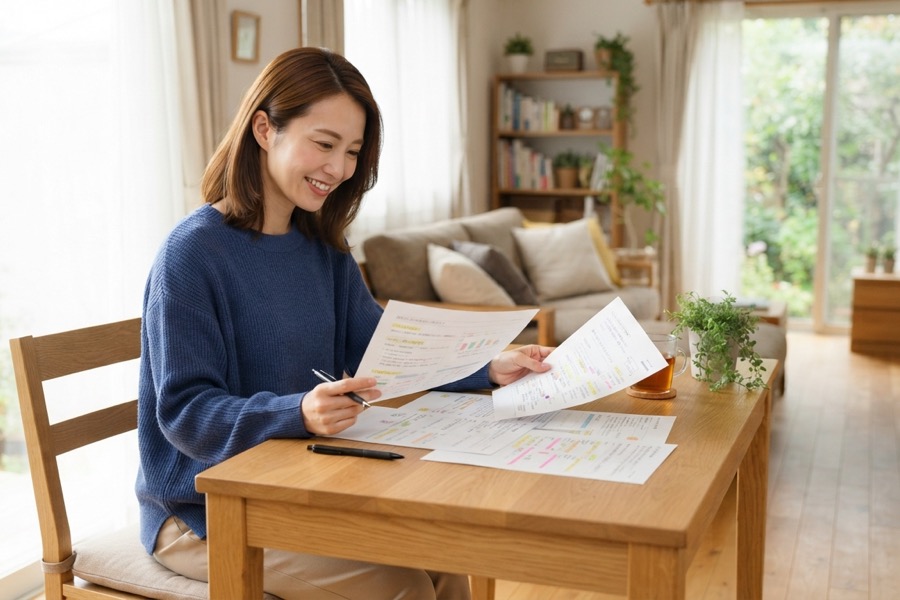 費用を比較検討しているイメージ