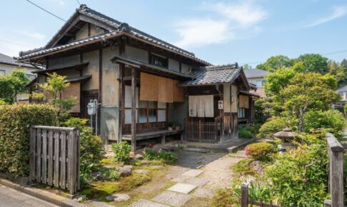 遺品整理後の実家・空き家の外観イメージ